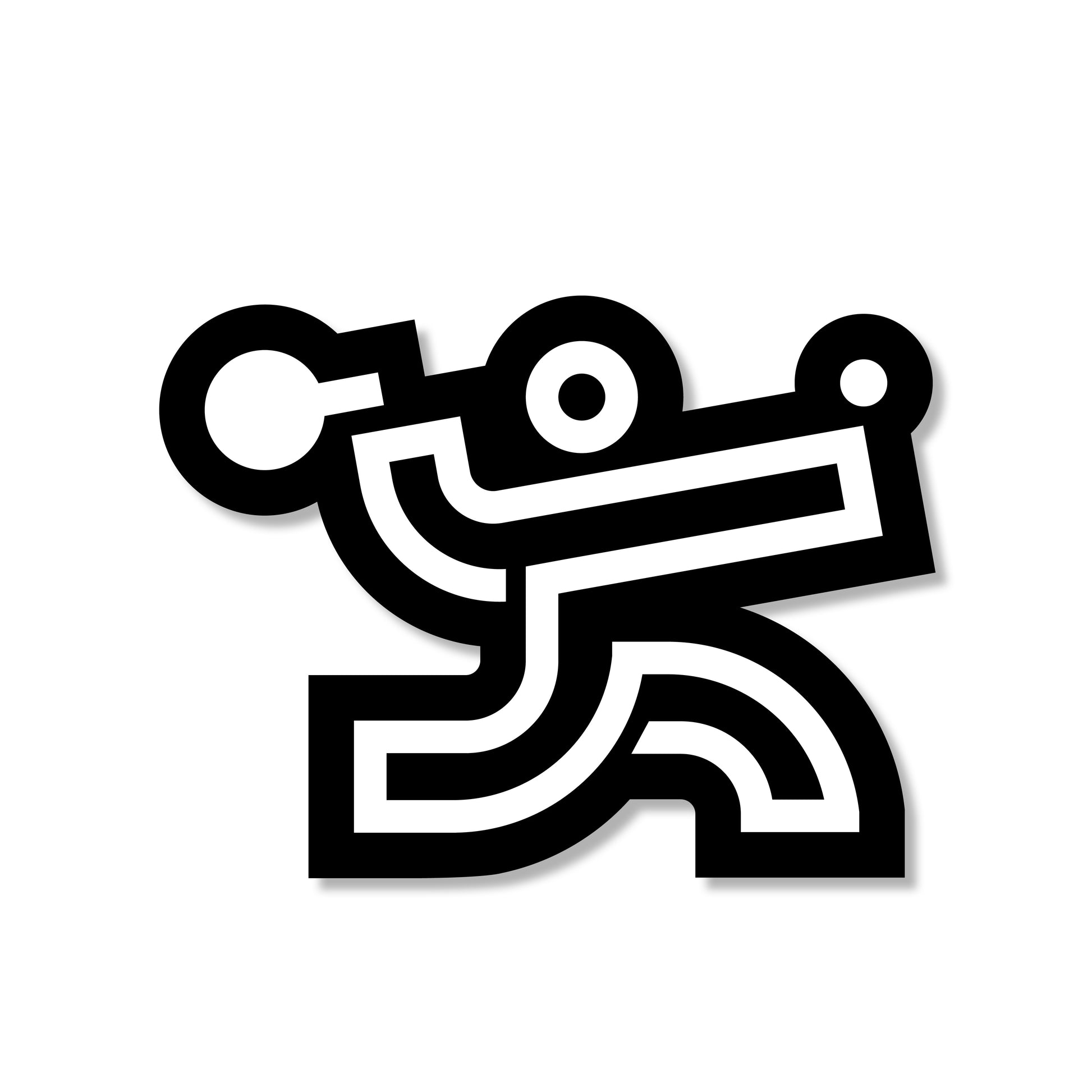 Sports Icon Die Cut Sticker 3" – PingPong