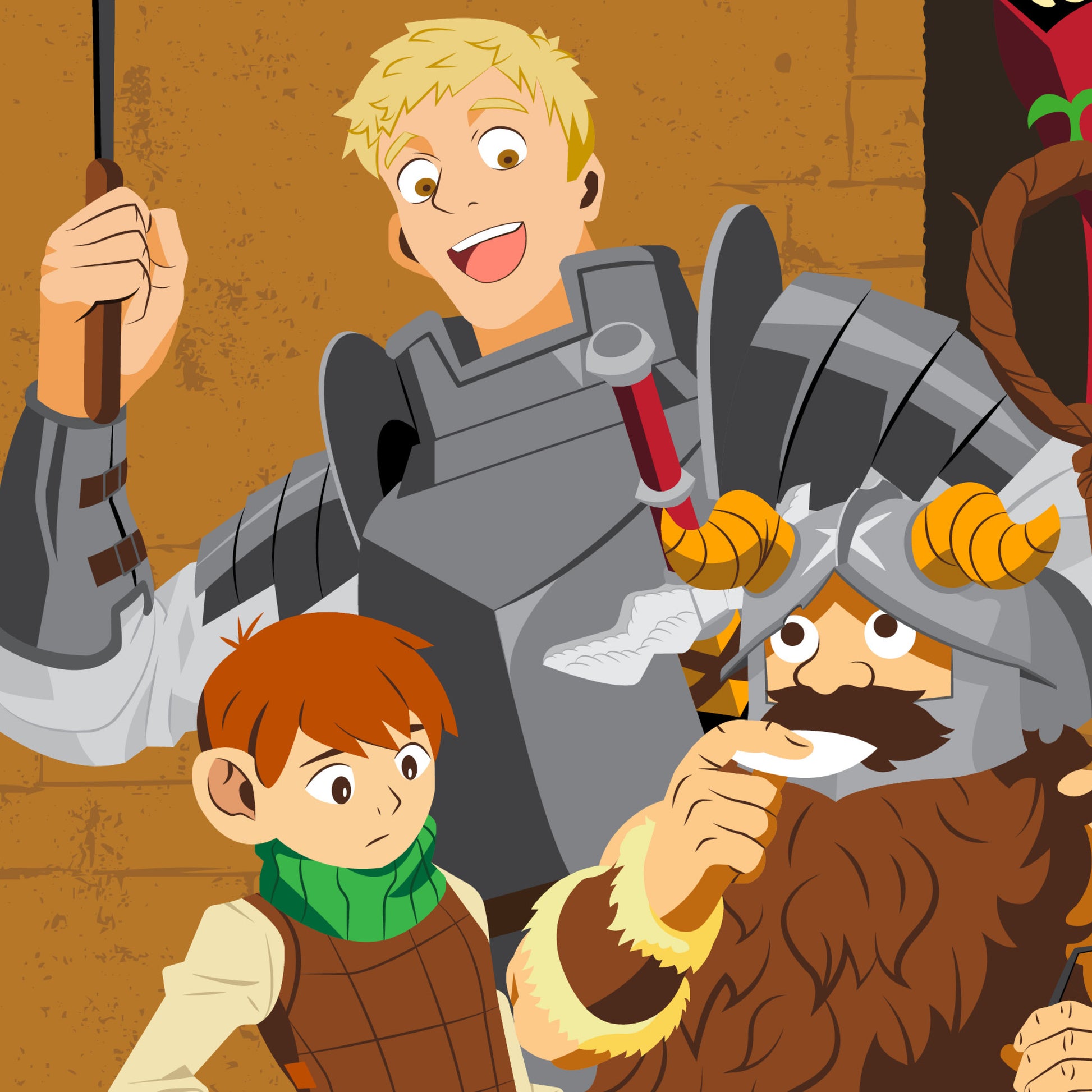 Delicious & Dragon 11 x 17" Print