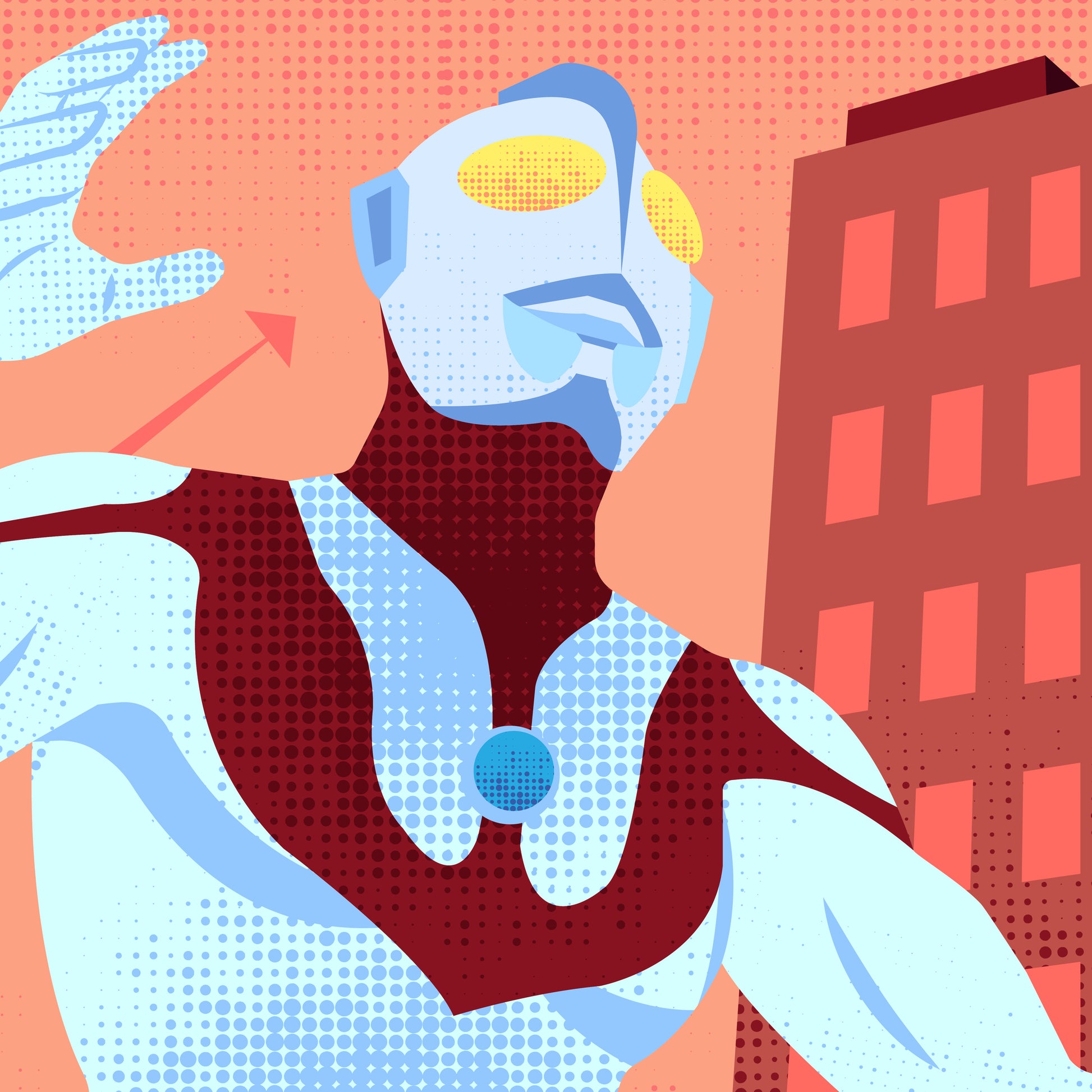 Ultra & Kamen 11 x 17" Print