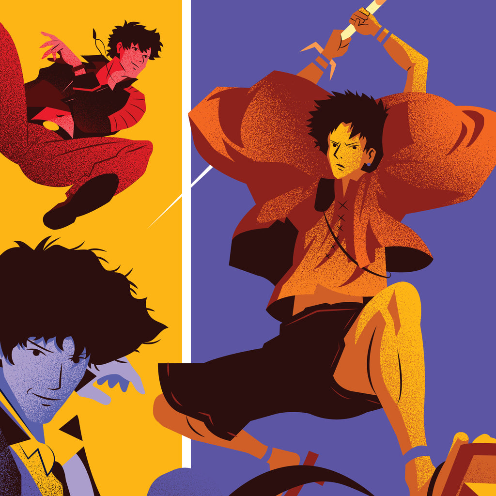 Spike, Mugen & Axel 11 x 17" Print
