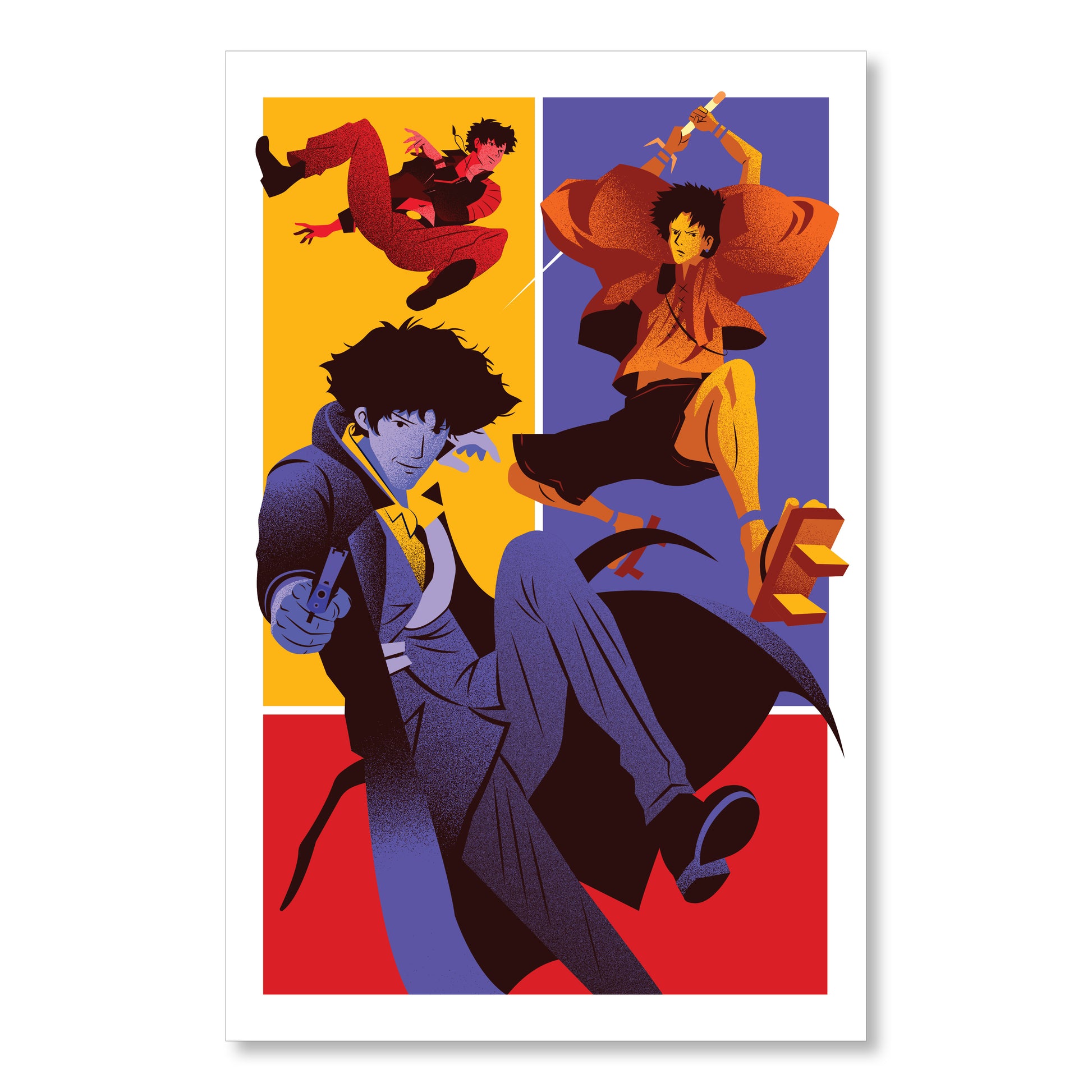 Spike, Mugen & Axel 11 x 17" Print