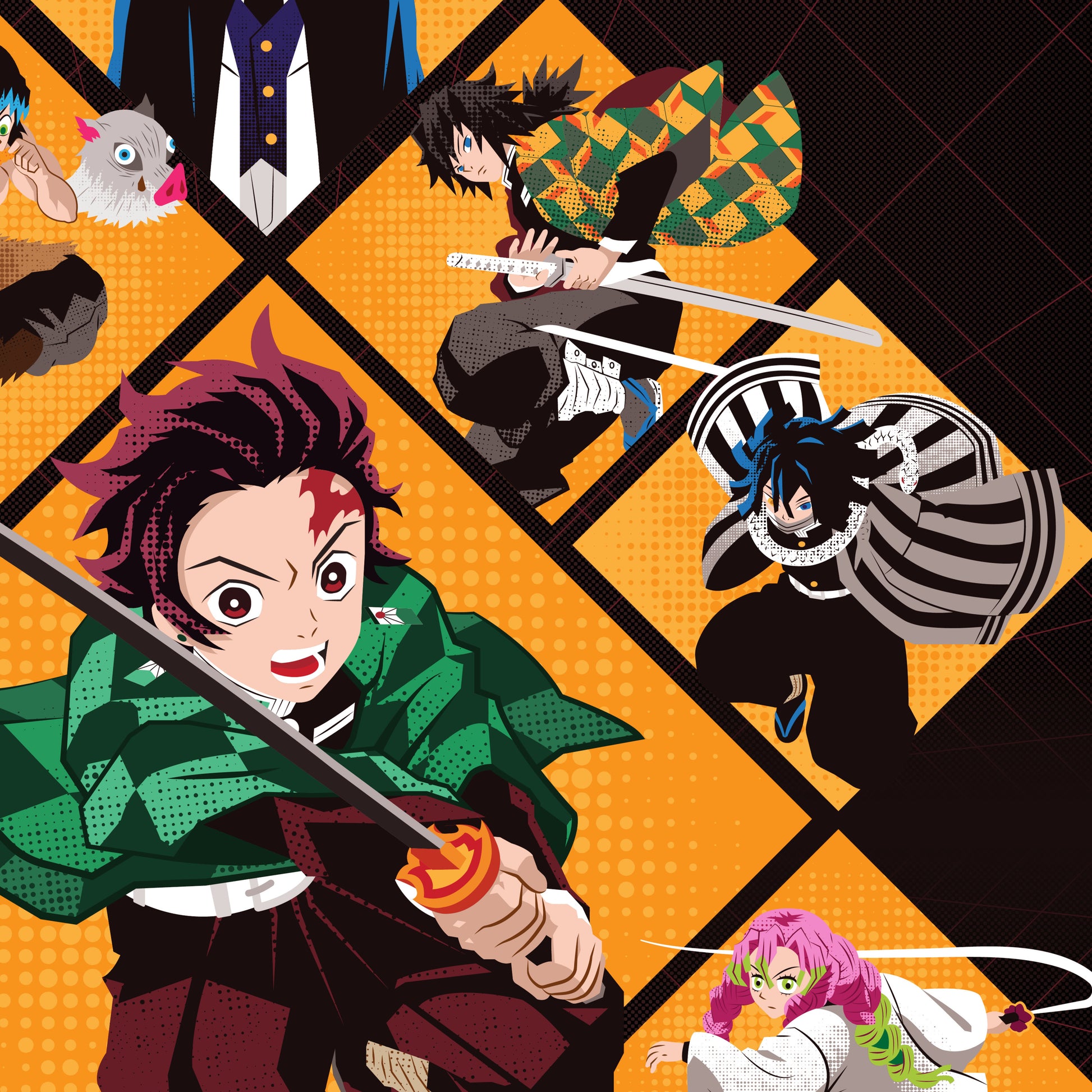 Demon Slayer Infinity 18 x 24" Print