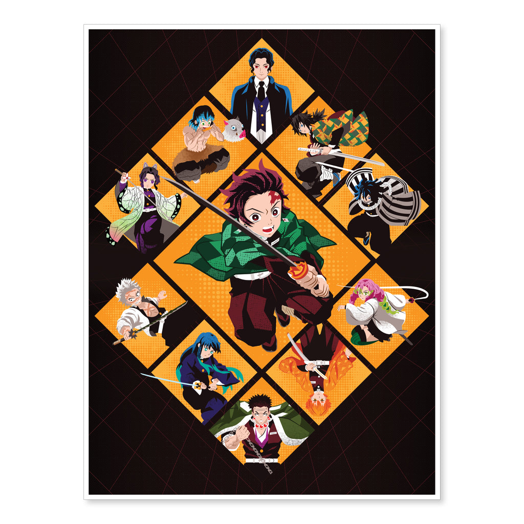 Demon Slayer Infinity 18 x 24" Print