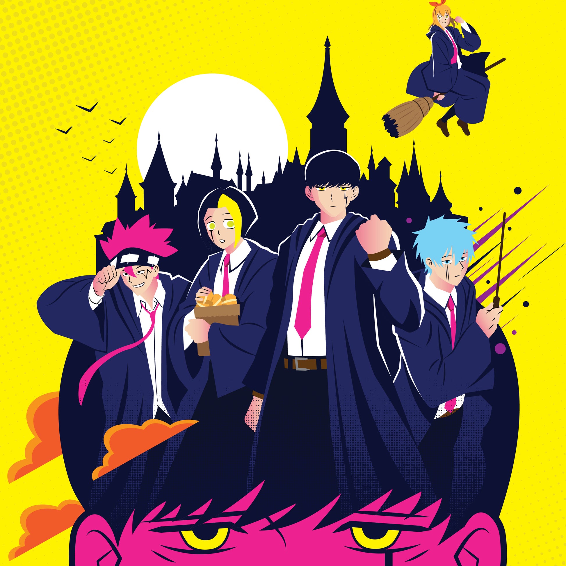 Mashle: Muscle and Magic 11 x 17" Print