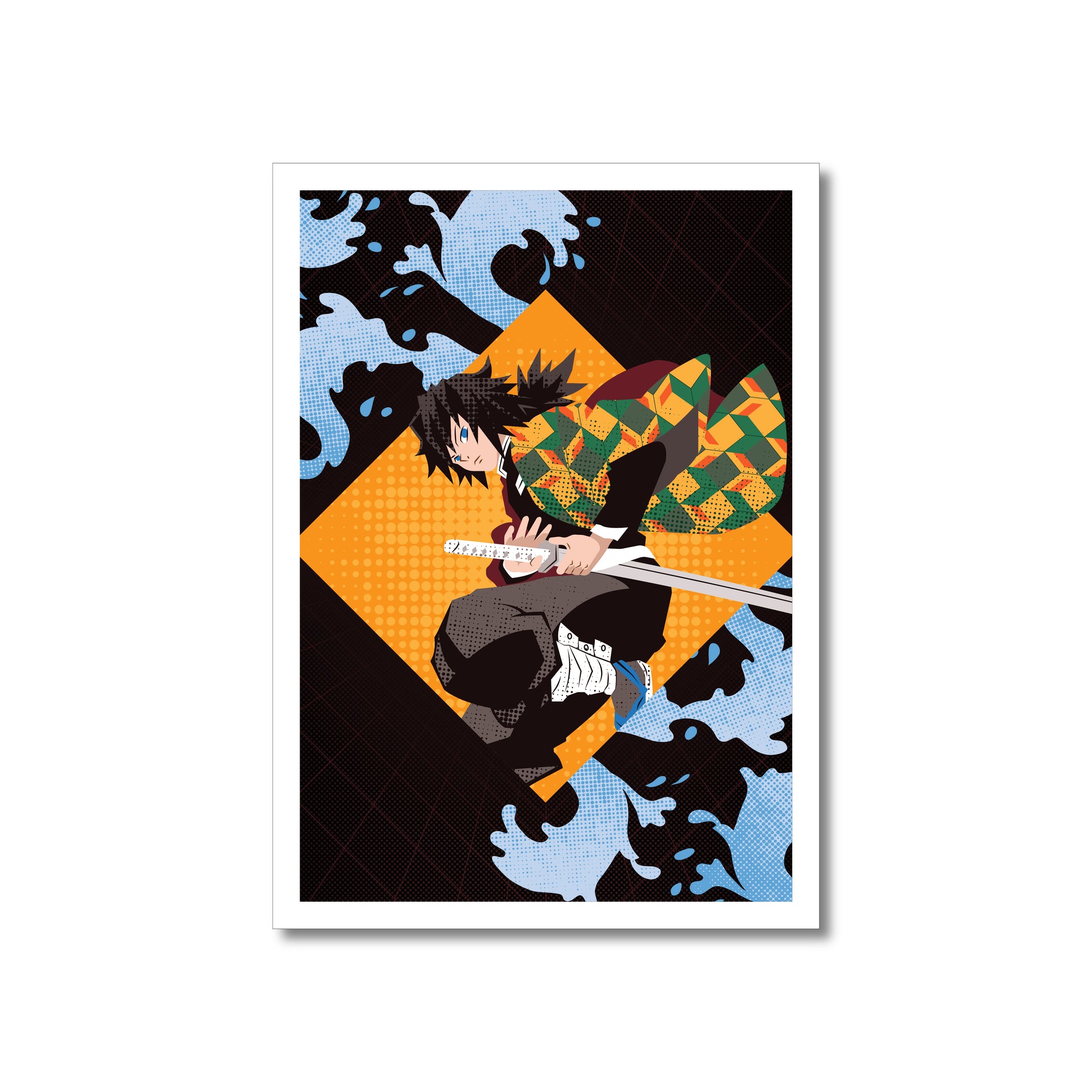 Demon Slayer Giyu 5 x 7" Print
