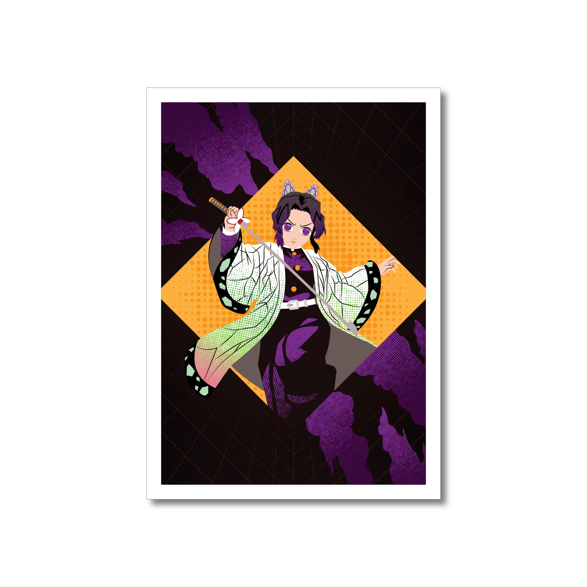 Demon Slayer Shinobu 5 x 7" Print