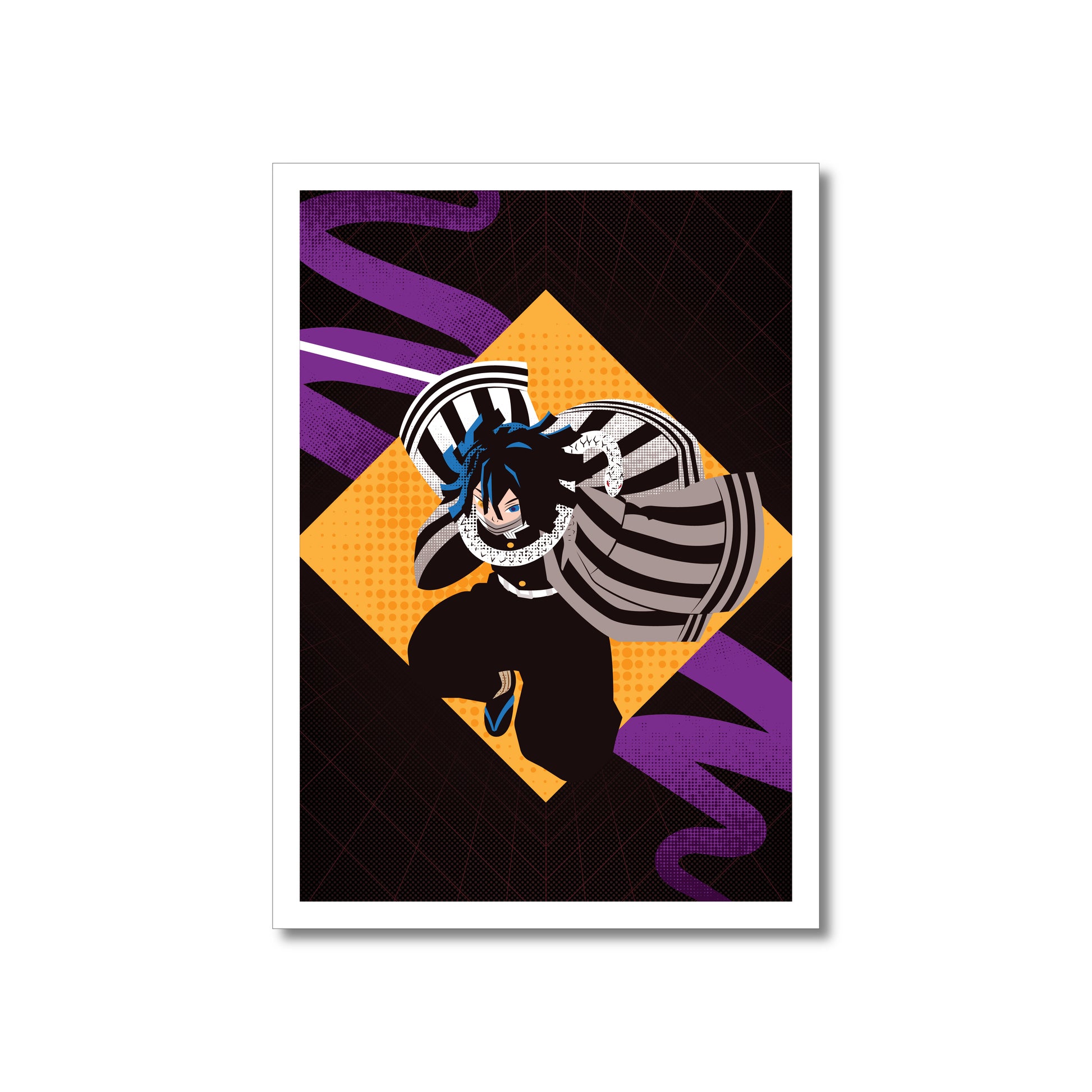 Demon Slayer Obanai 5 x 7" Print