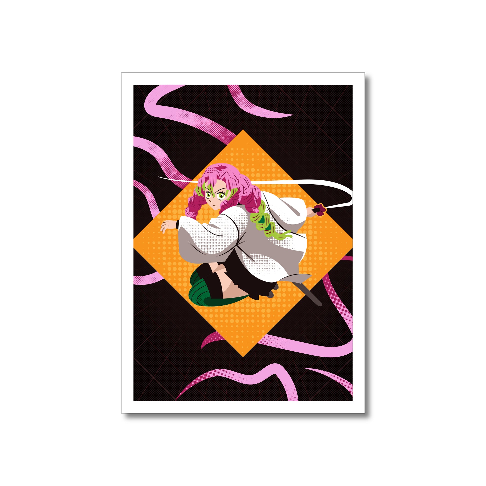 Demon Slayer Mitsuri 5 x 7" Print