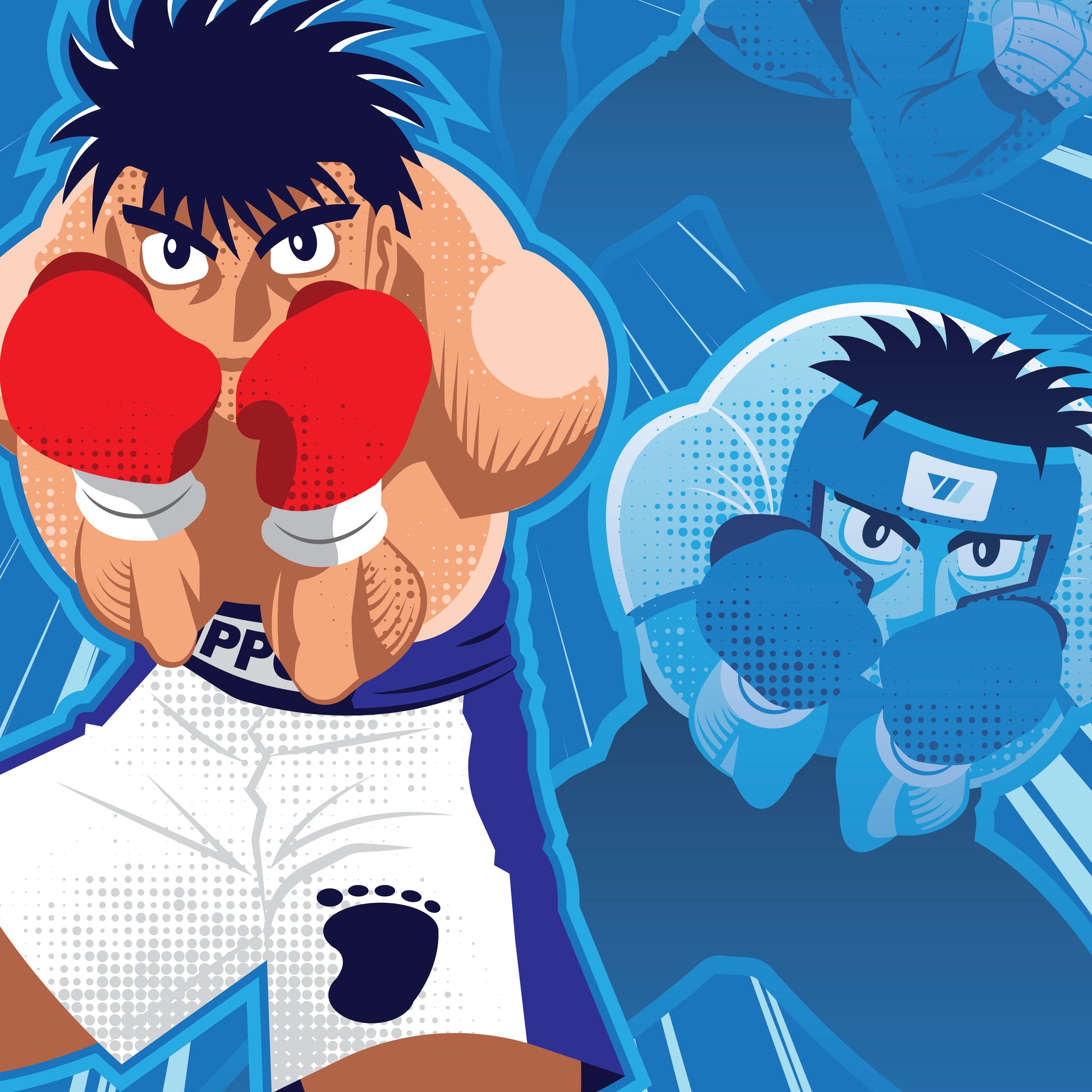 Hajime No Ippo Dempsey Roll 11 x 17" Print
