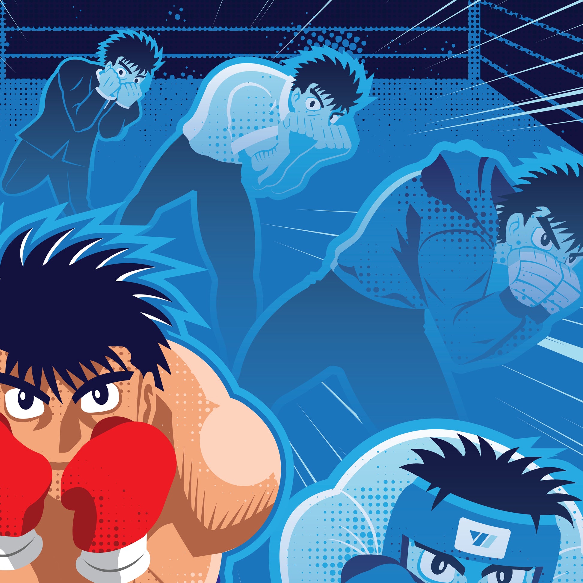 Hajime No Ippo Dempsey Roll 11 x 17" Print