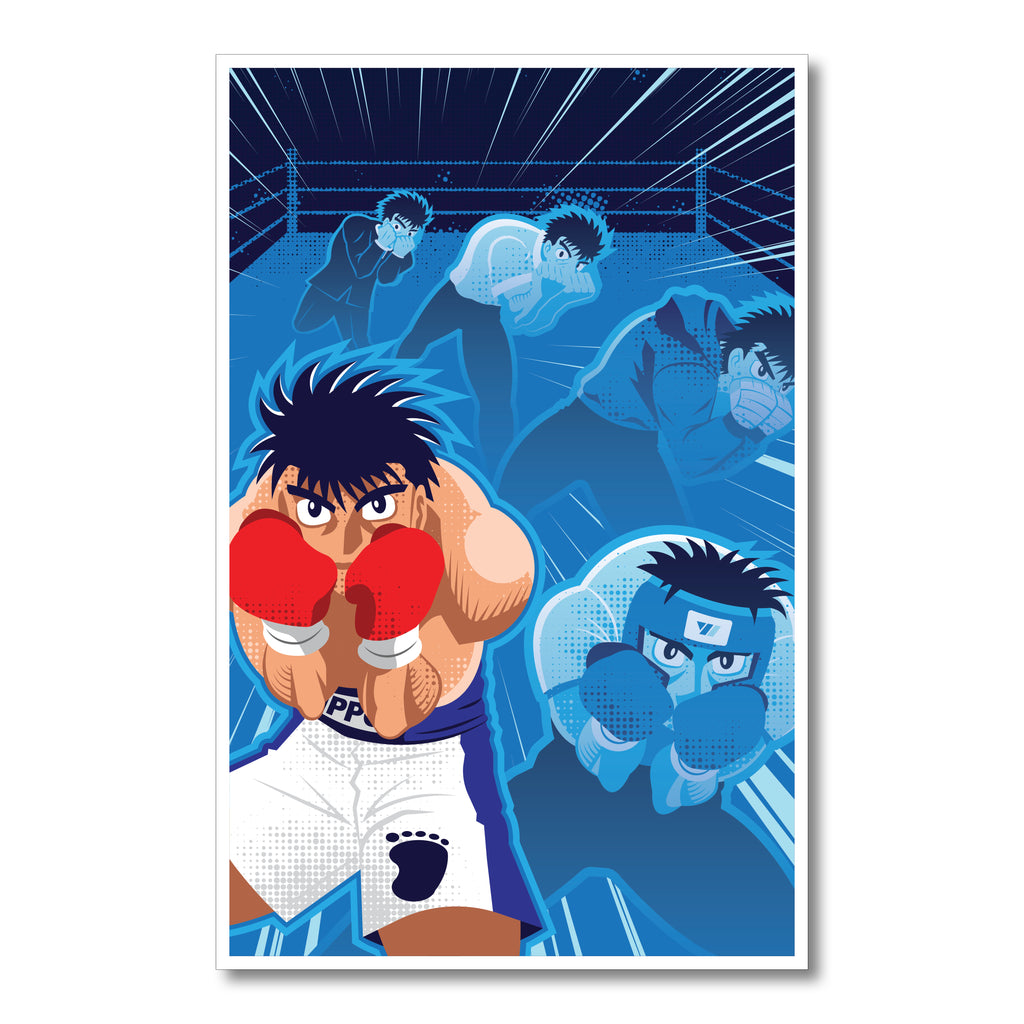 Hajime No Ippo Dempsey Roll 11 x 17" Print