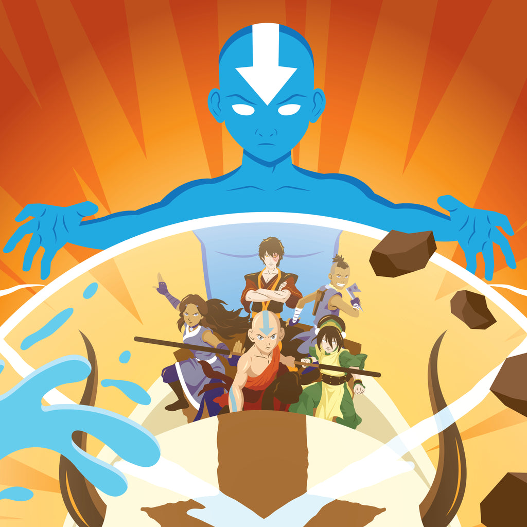 Avatar State Aang 11 x 17" Print