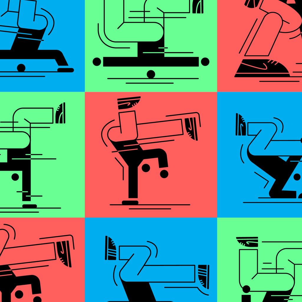 Breakdancing Crew 8 x 10" Print