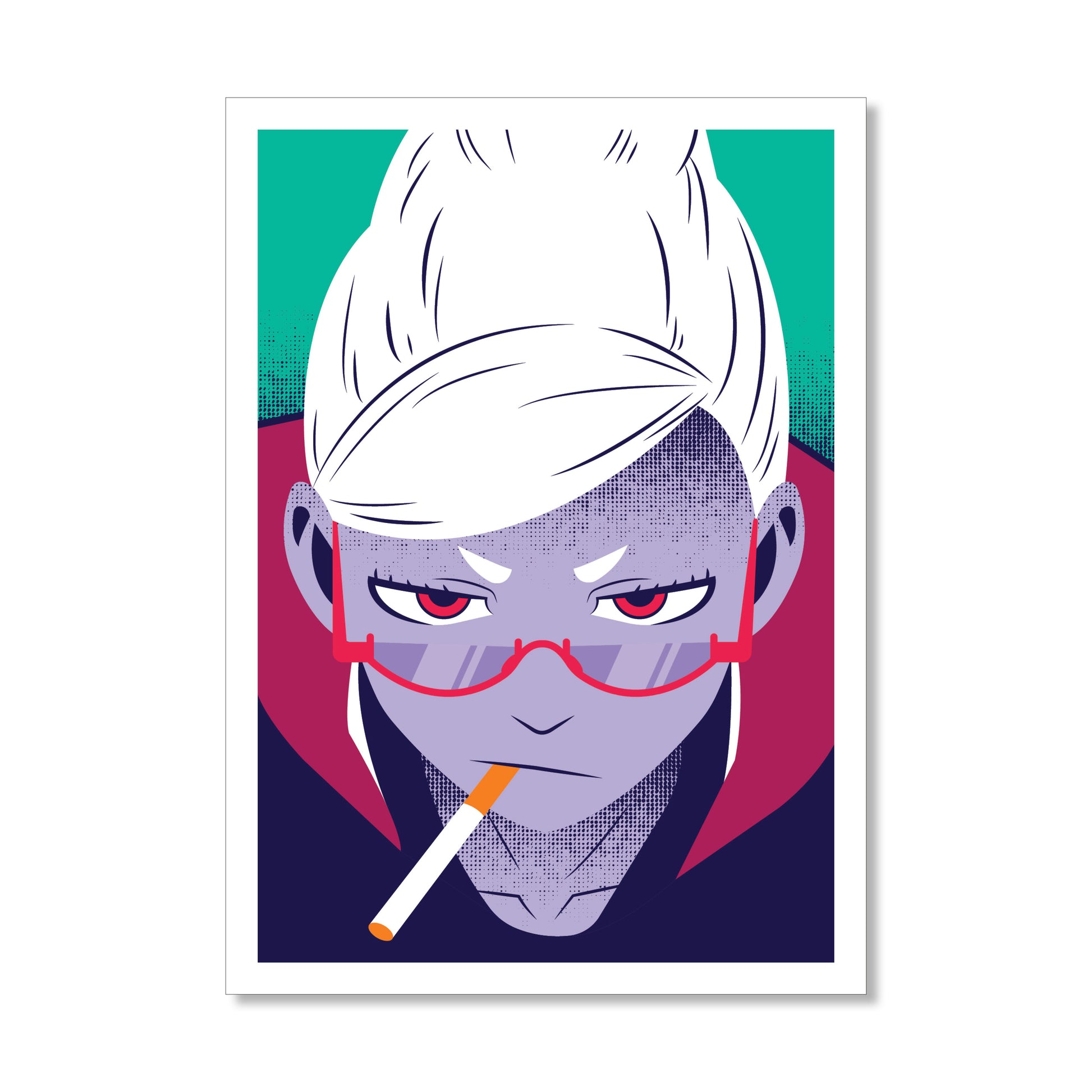 Dan Da Dan Grandma Seiko 5 x 7" Print