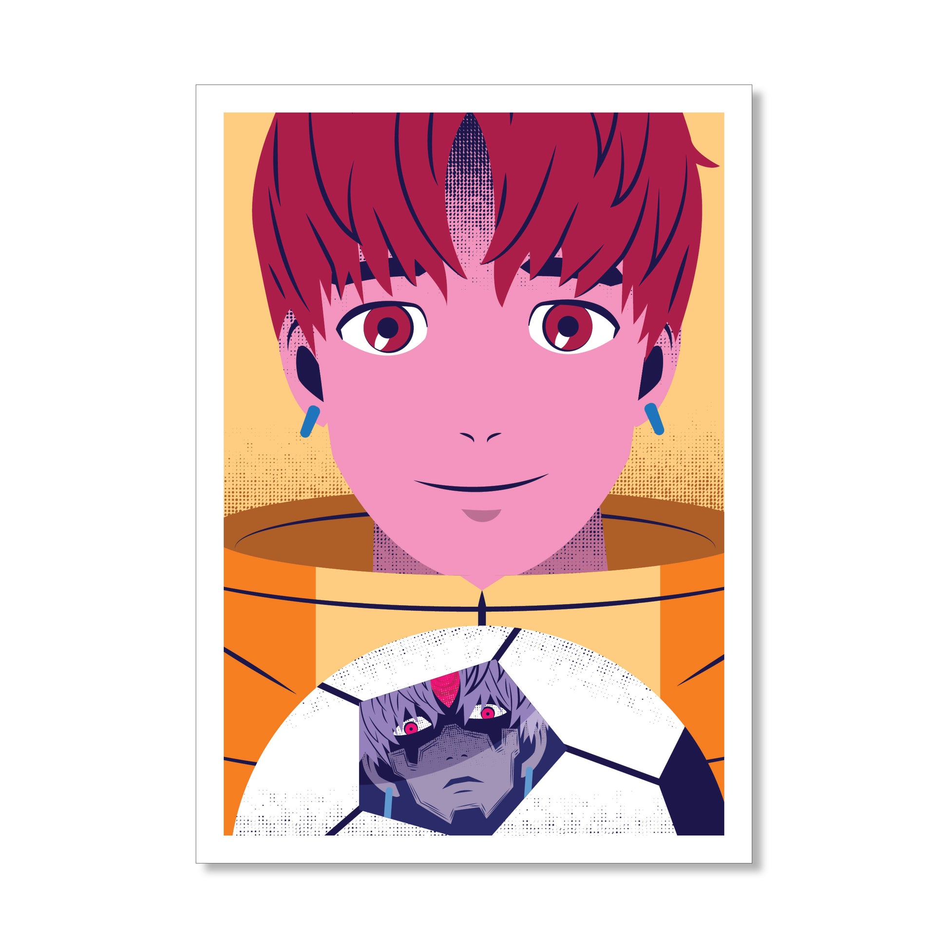 Dan Da Dan Jiji 5 x 7" Print