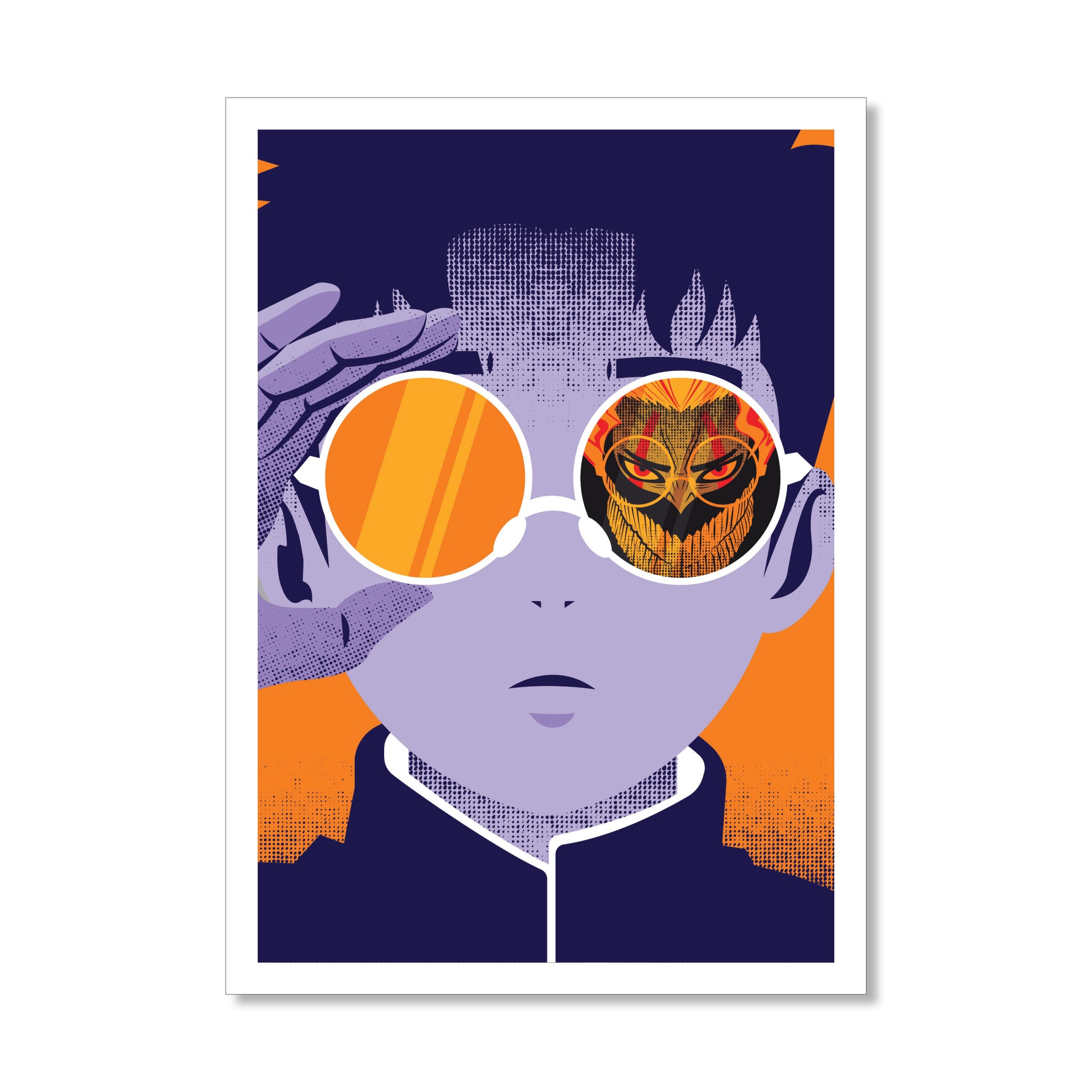 Dan Da Dan Okarun 5 x 7" Print