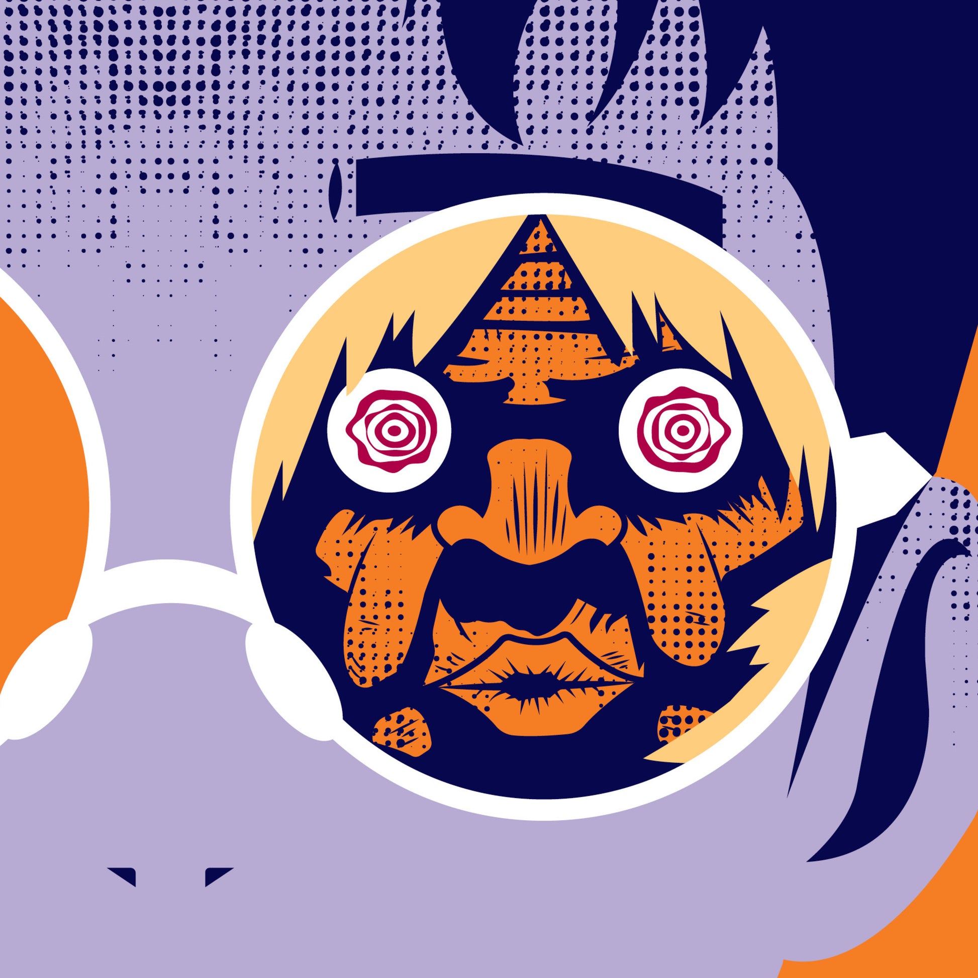 Okarun Turbo Granny 11 x 17" Print