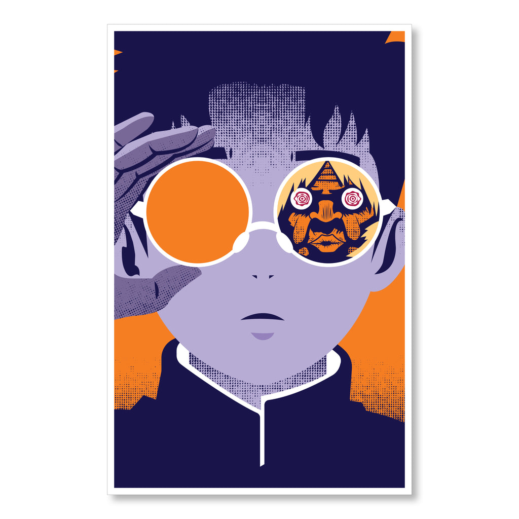 Okarun Turbo Granny 11 x 17" Print