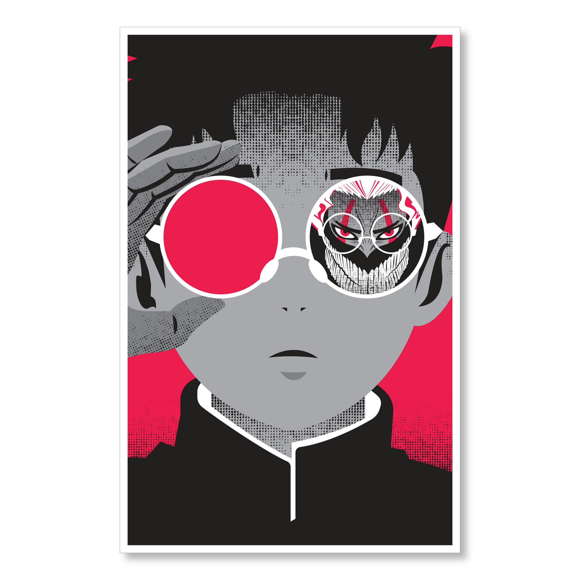 Okarun Turbo 11 x 17" Print