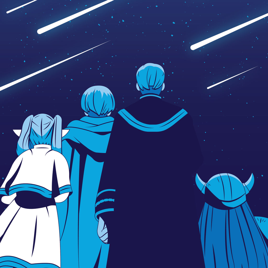 Era Meteor Shower 11 x 17" Print